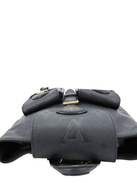 Louis Vuitton  Backup Monogram Empreinte Leather Backpack Black main image 6